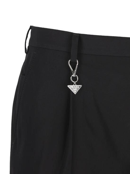 26SS 프라다 스트레이트 팬츠 UP0419SOOO19AMF0002 black - PRADA