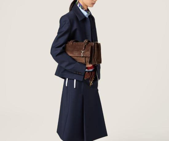 26FW 미우미우 토트백 5BG335VPOO2CSS F0003 MORO - MIU MIU