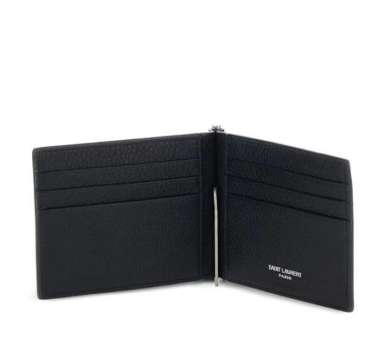 26FW 생로랑 남성지갑 863631AAELP 1000 NOIR - SAINT LAURENT