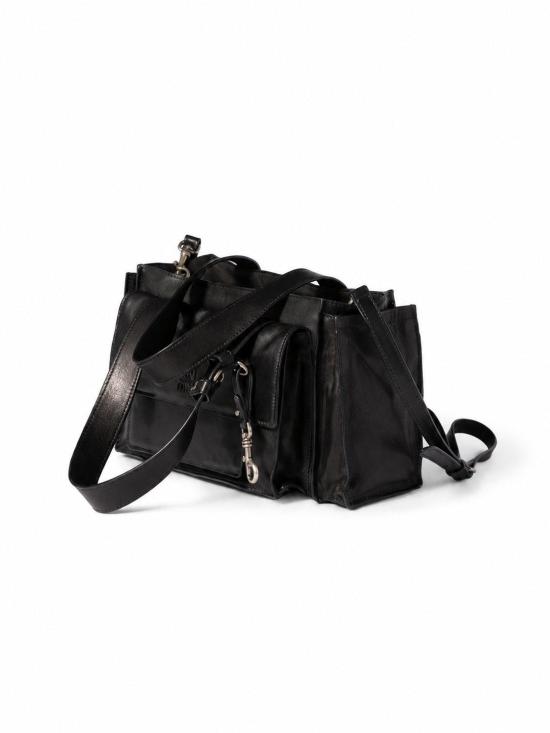 26FW 미우미우 유틸리테 스웨이드 탑 핸들 백 유틸리테 스웨이드 탑 핸들 백 5BG335VPOO2G7Q F0002 - MIU MIU