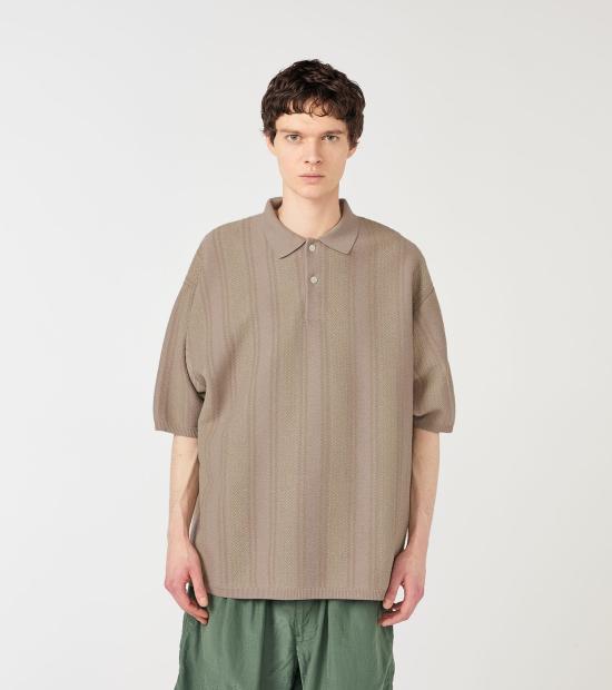 26SS 나나미카 폴로 티셔츠 S26SH019E BE BEIGE DOM - NANAMICA