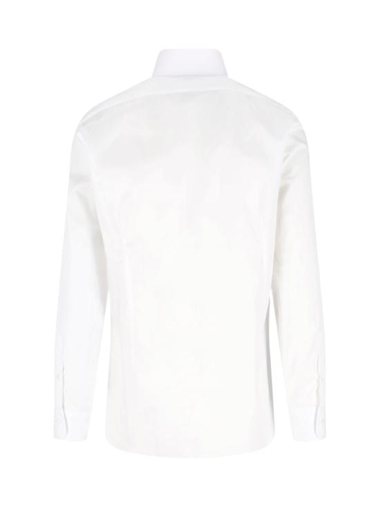  발바 긴팔 셔츠 I1U13P01PZ8550U 0001 White - BARBA