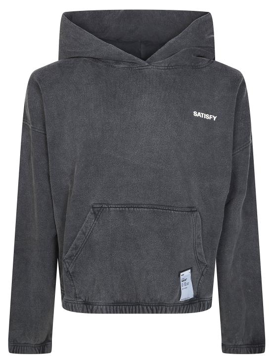 26SS 새티스파이 긴팔 티셔츠 11046 00A02 Black