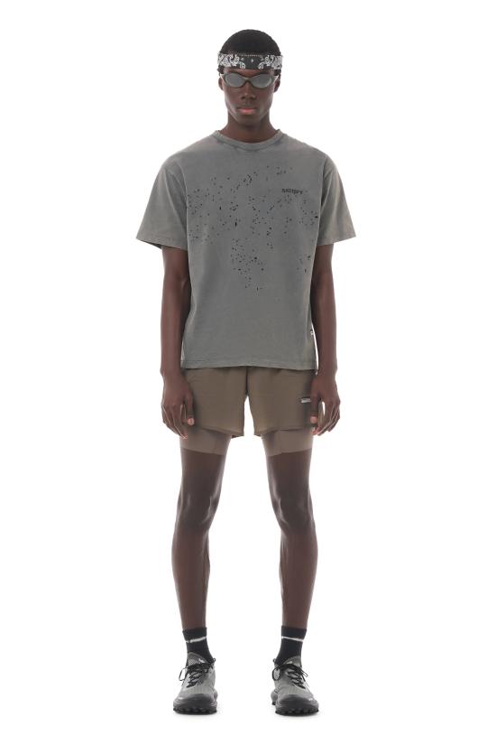 26SS 새티스파이 모스테크 티셔츠 11006 01A02 Black - SATISFY