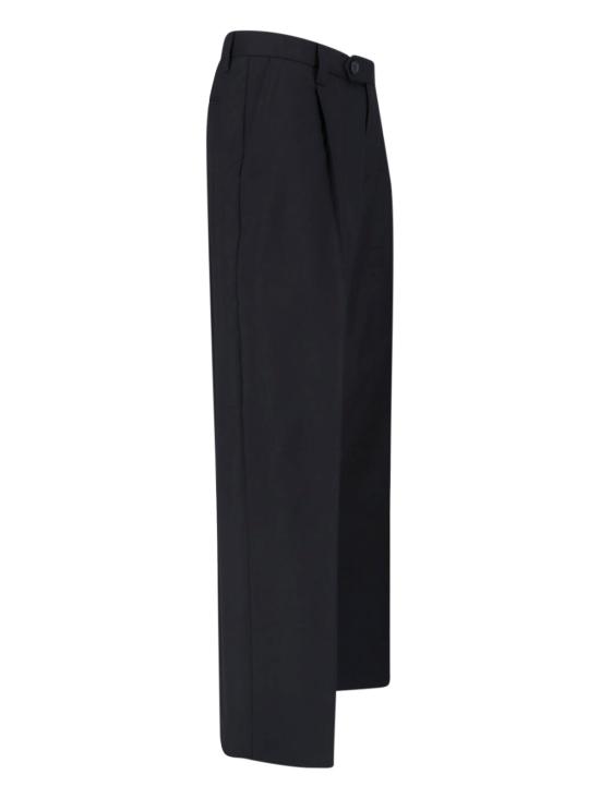 26SS 엠에프펜 스트레이트 팬츠 M126 037 BLACK TROPICAL WOOL Black - MFPEN