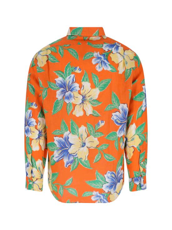 26SS 폴로 랄프로렌 긴팔 셔츠 710 B14226 001 Orange - POLO RALPH LAUREN