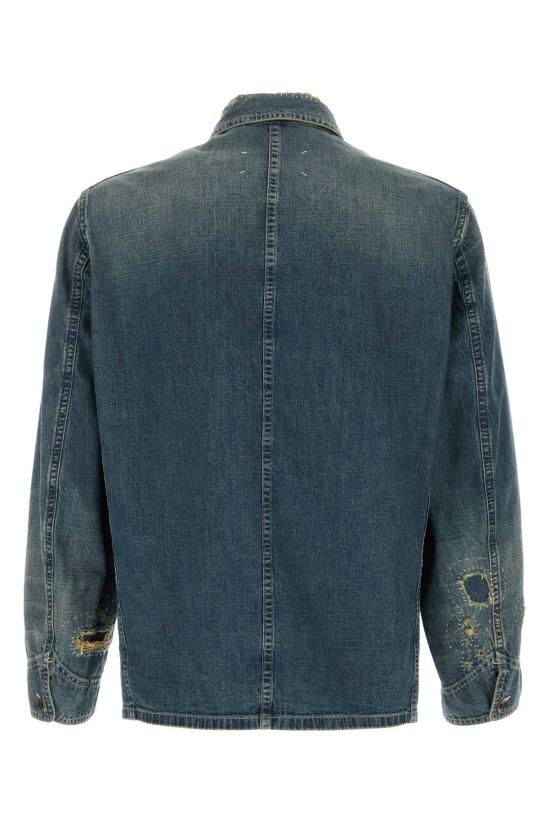 26SS 마르지엘라 데님 자켓 S50AM0658M30021 962 Blue - MAISON MARGIELA