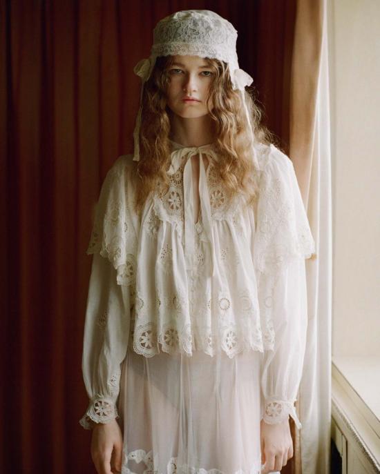  씨뉴욕 블라우스 Sea Ny Sofia 자수 긴팔 상의