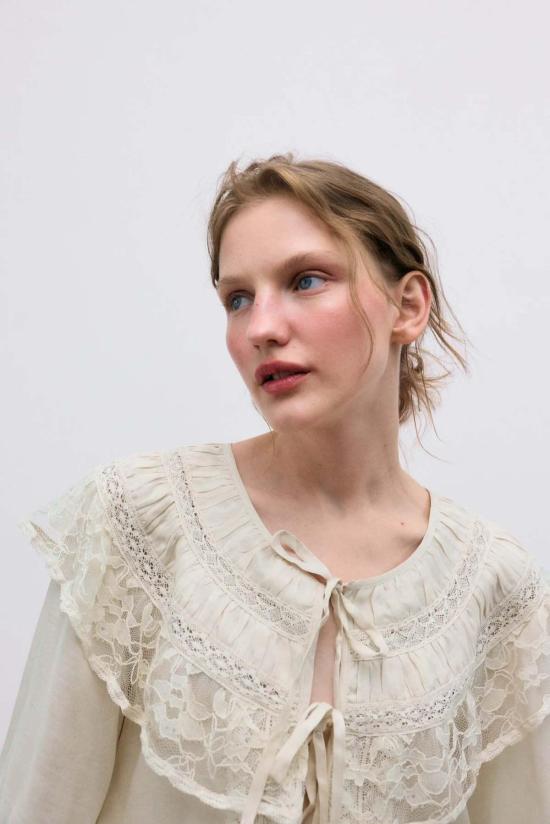  더뉴소사이어티 블라우스 뉴 소사이어티 아미  에크루 - THE NEW SOCIETY