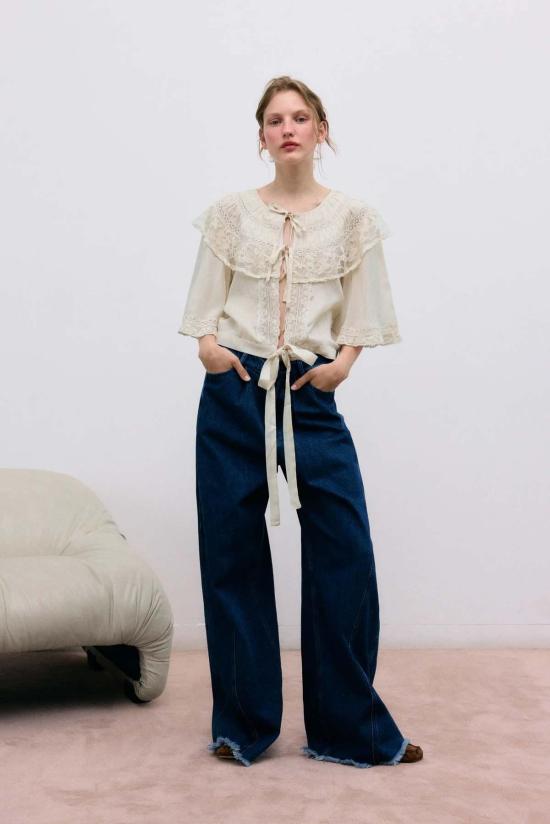  더뉴소사이어티 블라우스 뉴 소사이어티 아미  에크루 - THE NEW SOCIETY