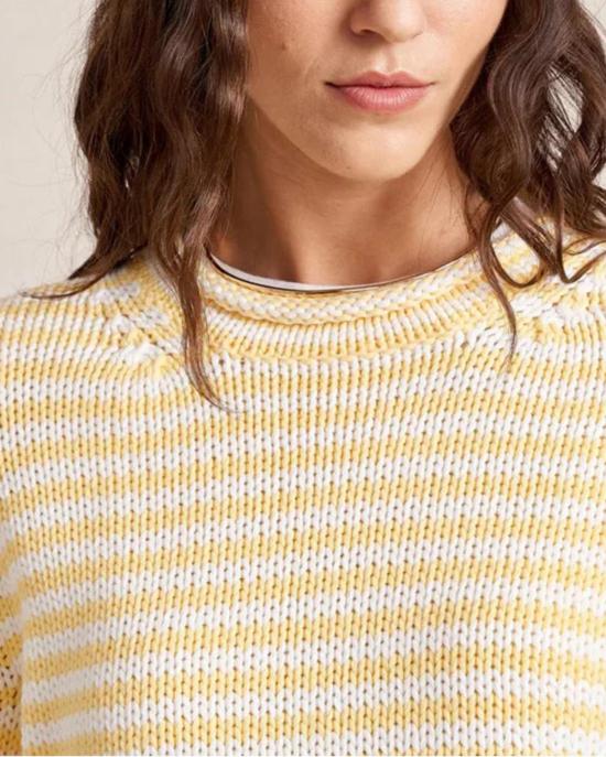  라 리네 스웨터 라라인 파인 스트라이프 미니 마리나  선샤인 - LA LIGNE