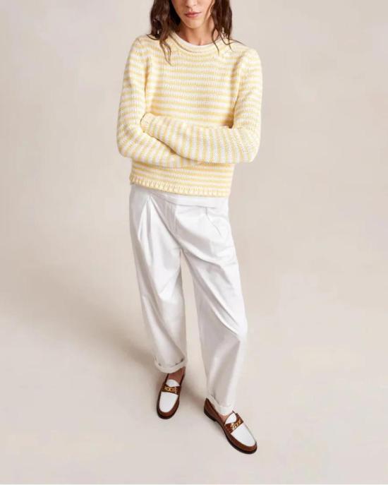  라 리네 스웨터 라라인 파인 스트라이프 미니 마리나  선샤인 - LA LIGNE