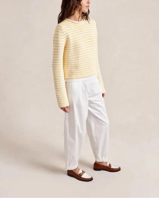  라 리네 스웨터 라라인 파인 스트라이프 미니 마리나  선샤인 - LA LIGNE