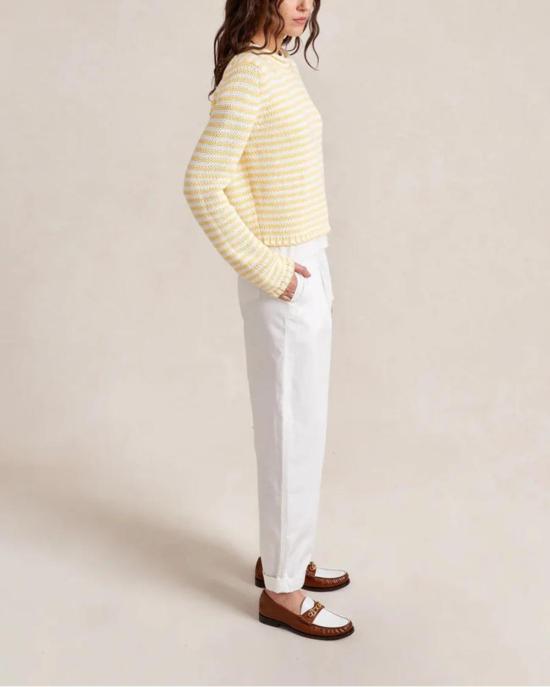  라 리네 스웨터 라라인 파인 스트라이프 미니 마리나  선샤인 - LA LIGNE