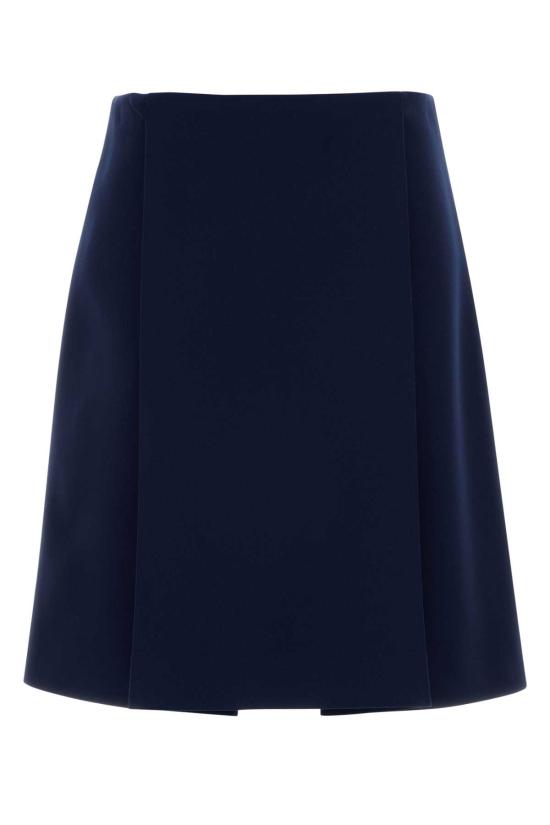 26SS 미우미우 테크니컬 저지 스커트 MG2679SOOO14OA F0216 Blue