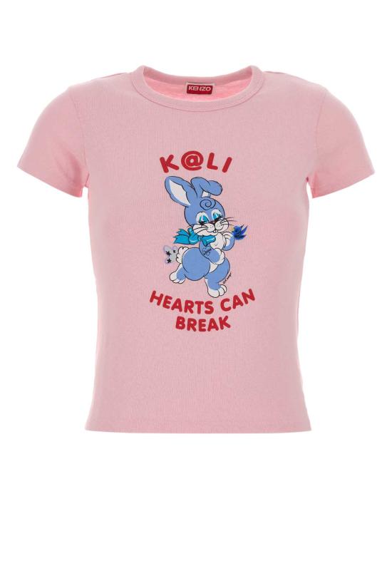 26SS 겐조 반팔 티셔츠 FG52TS2224SK 32 Pink