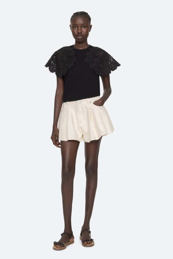  씨뉴욕 스웨터 Sea Ny Sofia 자수 콤보 - SEA NY