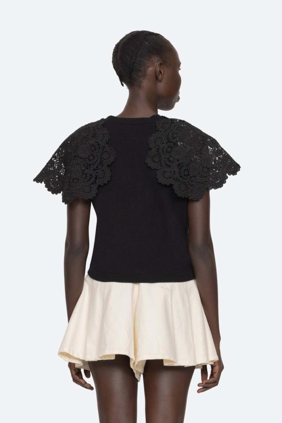  씨뉴욕 스웨터 Sea Ny Sofia 자수 콤보 - SEA NY