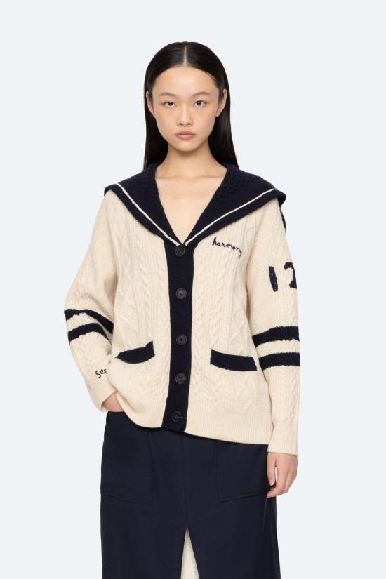  씨뉴욕 가디건 씨 니 마렌 니트 - SEA NY