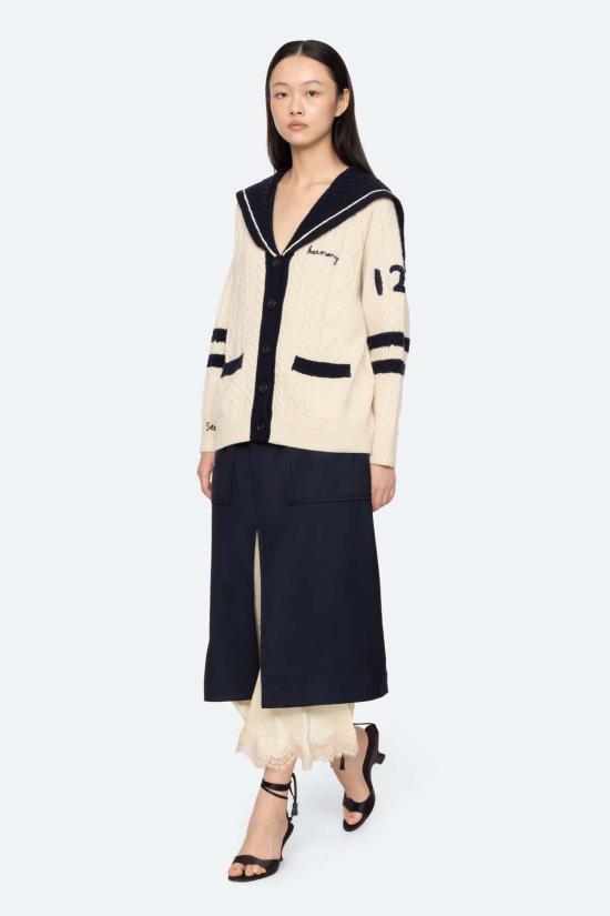  씨뉴욕 가디건 씨 니 마렌 니트 - SEA NY