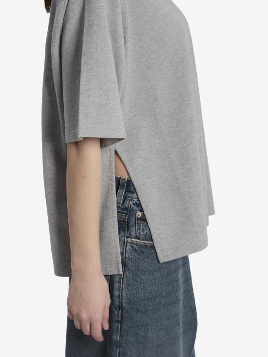 26SS 더프랭키샵 반팔 티셔츠 TSFS22070107 GREY MELANGE Grey - THE FRANKIE SHOP