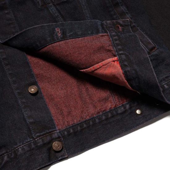  스튜디오 다치산 데님 자켓 스튜디오 다르티장 D4621 "벵갈라" 14온스 천연 염색 셀비지 타입 III 재킷 - STUDIO D'ARTISAN