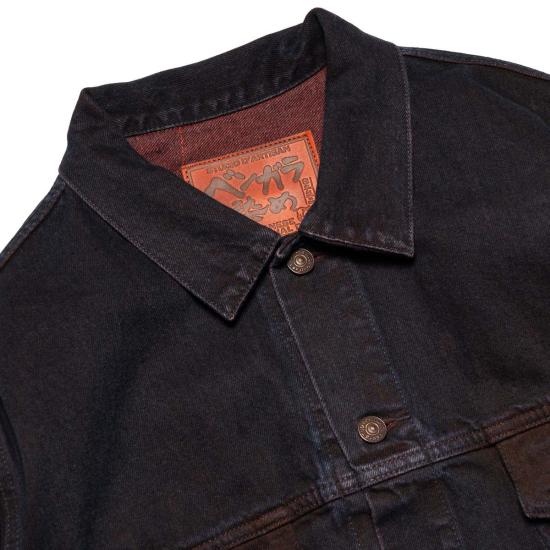  스튜디오 다치산 데님 자켓 스튜디오 다르티장 D4621 "벵갈라" 14온스 천연 염색 셀비지 타입 III 재킷 - STUDIO D'ARTISAN