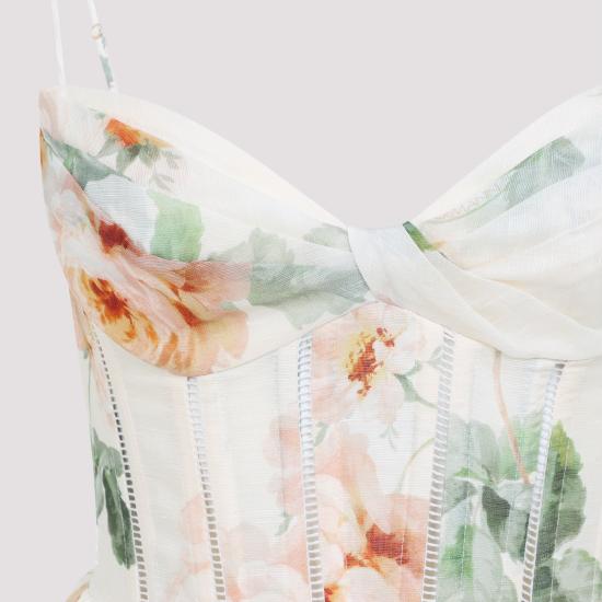 26SS 짐머만 숏 원피스 7811DS263 CRRO CREAM ROSE - ZIMMERMANN