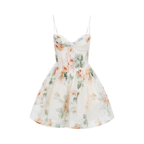 26SS 짐머만 숏 원피스 7811DS263 CRRO CREAM ROSE - ZIMMERMANN