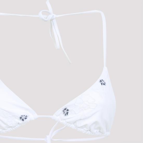 26SS 에르마노 설비노 비키니 수영복 D484Y735HRW R4806 RICAMO BIANCO - ERMANNO SCERVINO