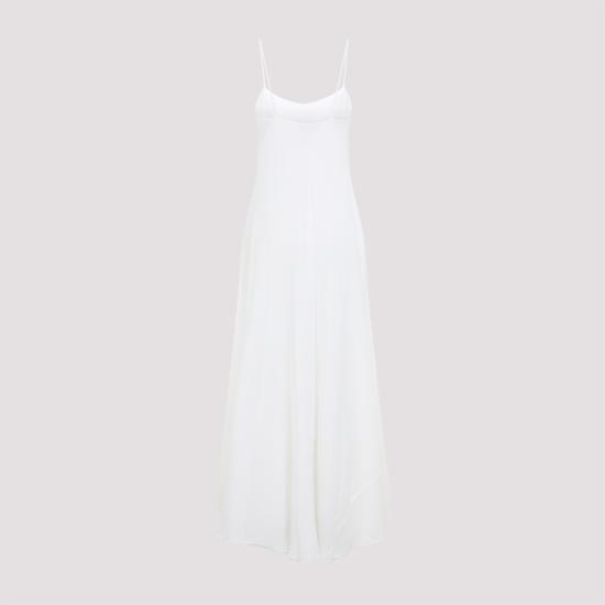 26SS 에르마노 설비노 롱 원피스 D484Q605XYR R4806 RICAMO BIANCO - ERMANNO SCERVINO