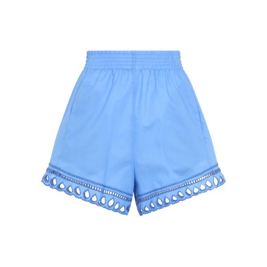 26SS 에르마노 설비노 숏팬츠 D484P606QYD 74037 ULTRAMARIN - ERMANNO SCERVINO