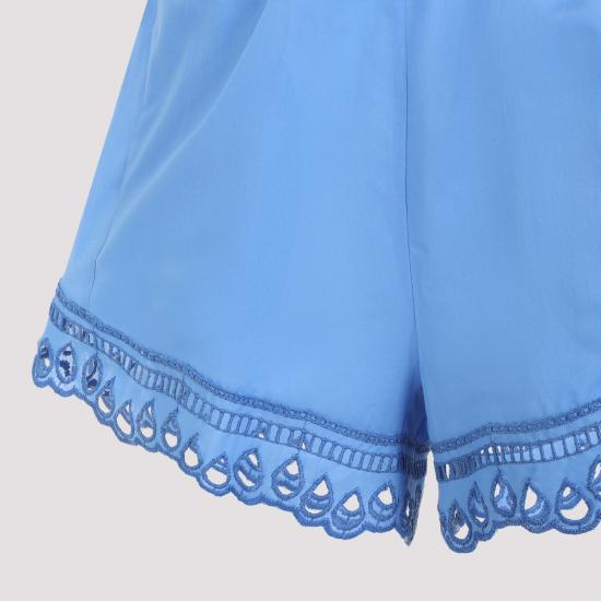 26SS 에르마노 설비노 숏팬츠 D484P606QYD 74037 ULTRAMARIN - ERMANNO SCERVINO