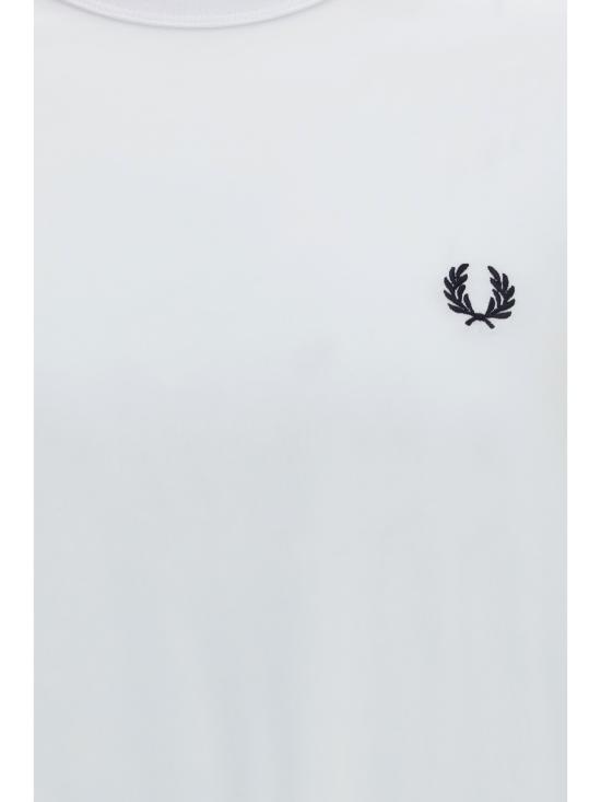 26SS 프레드페리 반팔 티셔츠 M3519 100 WHITE - FRED PERRY