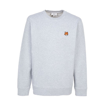 26SS 메종키츠네 폭스 헤드 레귤러 폴로 티셔츠 PM00303KM0340 H120 LIGHT GREY MEL