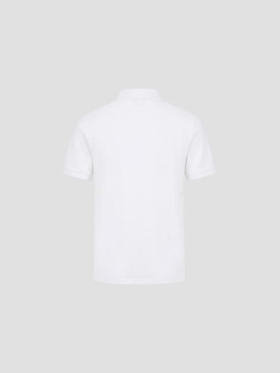 26SS 메종키츠네 폭스 헤드 레귤러 폴로 티셔츠 PM00209KP0002 P100 WHITE - MAISON KITSUNE