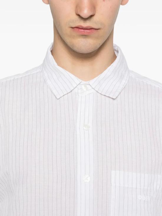 26SS 오베이 반팔 셔츠 181210470 BNK BRUSHED NICKEL MULTI - OBEY