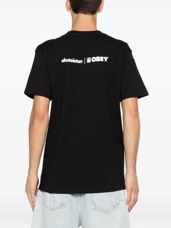 26SS 오베이 반팔 티셔츠 165264402 BLK BLACK - OBEY