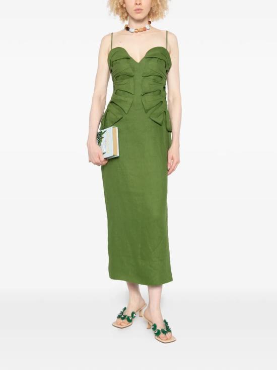 26SS 팜 리오 미디 원피스 358967L0013 Green - FARM RIO