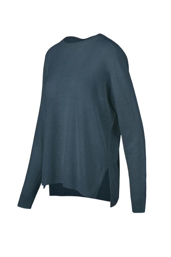 26SS 봄부기 스웨터 MW8589TN06 297 BLU BLUE - BOMBOOGIE