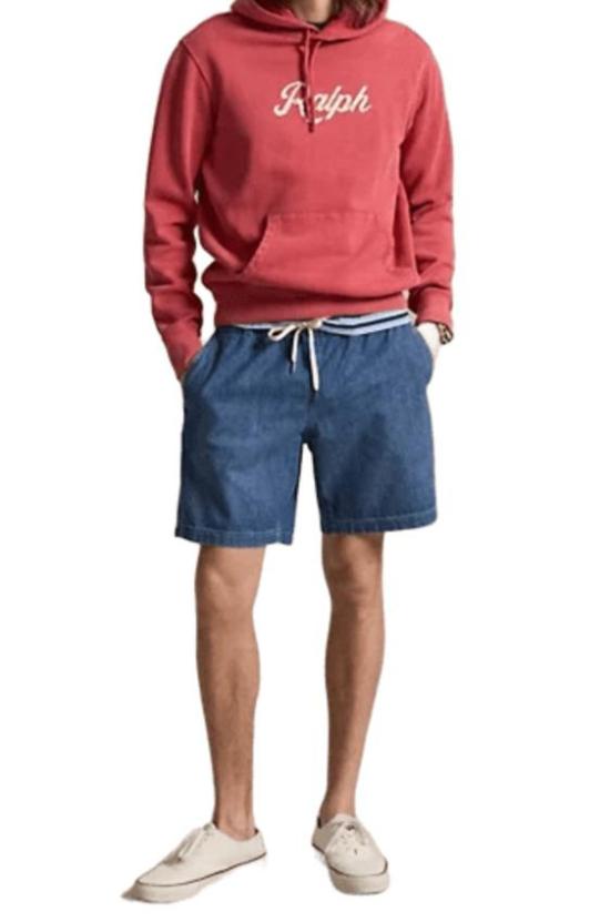 26SS 폴로 랄프로렌 데님 숏팬츠 710P02689 001 BLANE - POLO RALPH LAUREN