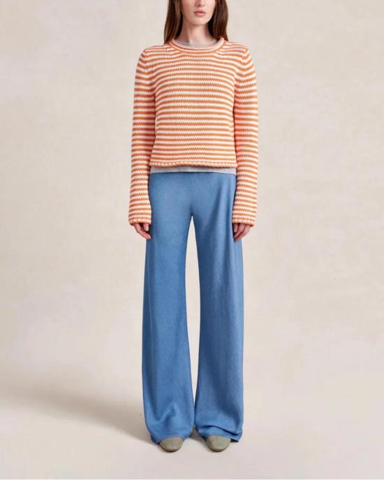  라 리네 스웨터 La Ligne 파인 스트라이프 미니 마리나 - LA LIGNE