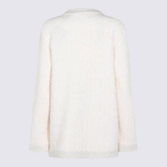  구찌 가디건 아이보리 울  화이트 - GUCCI