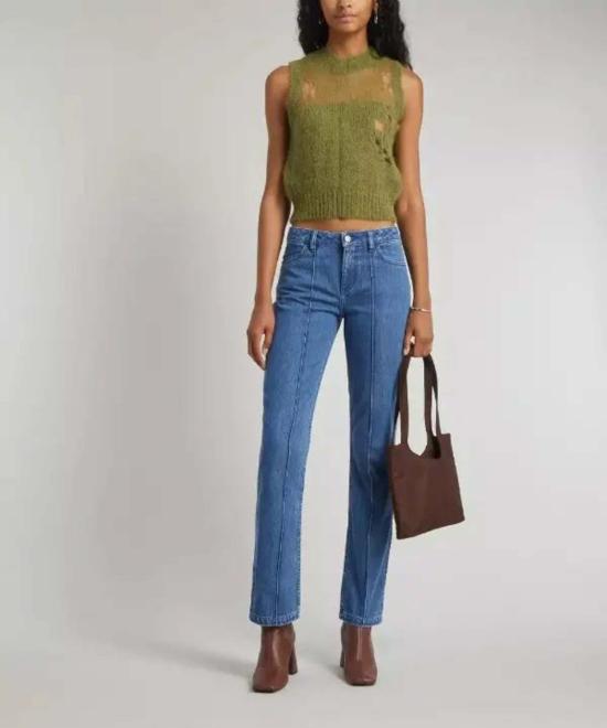  팔로마울 데님 팬츠 팔로마 울 벨틱 로우라이즈 진 - PALOMA WOOL