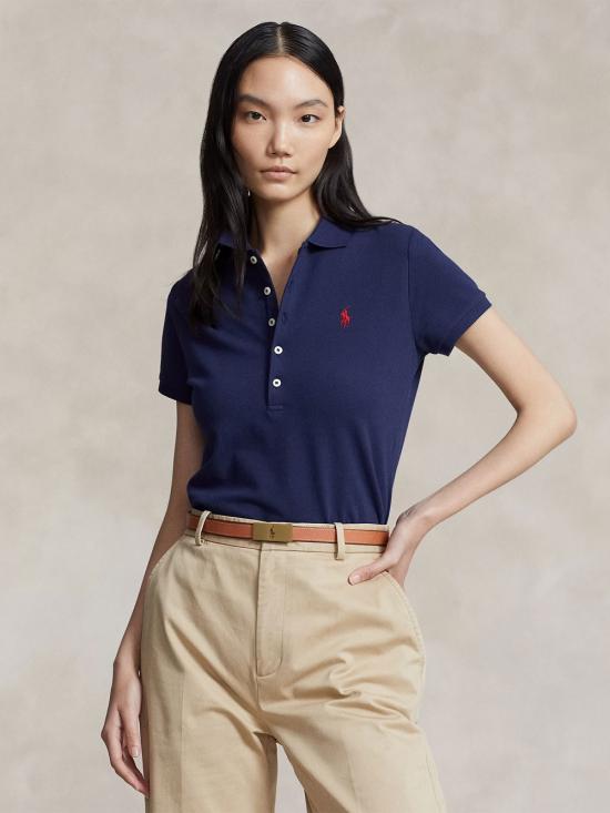 26SS 폴로 랄프로렌 폴로 티셔츠 211B18200 005 NEWPORT NAVY - POLO RALPH LAUREN