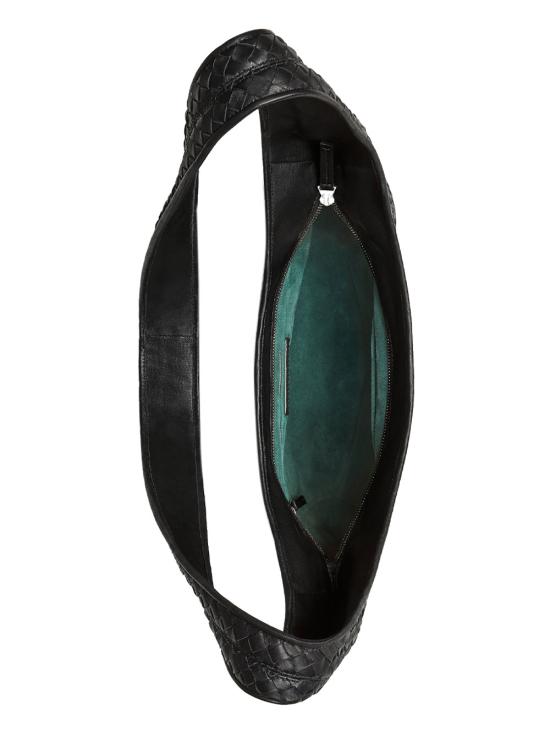 25SS 보테가베네타 베네토 인트레치아토 숄더백 826877 V5KD0 8803 BLACK SILVER - BOTTEGA VENETA