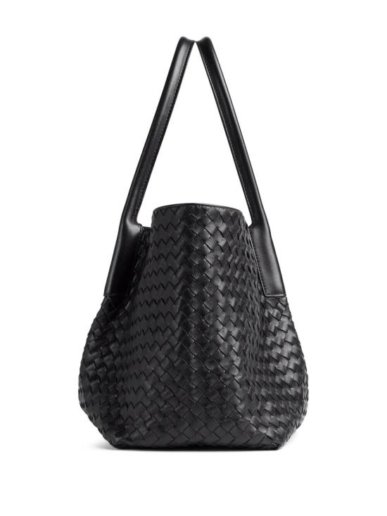 25SS 보테가베네타 라지 피나코테카 숄더백 817166 V5AG1 1206 BLACK FONDANT - BOTTEGA VENETA