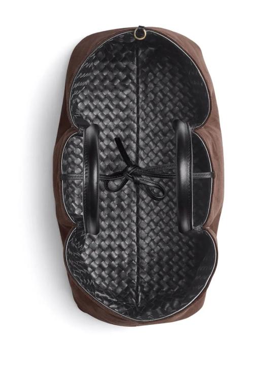 25SS 보테가베네타 라지 피나코테카 숄더백 817166 V5AG1 1206 BLACK FONDANT - BOTTEGA VENETA