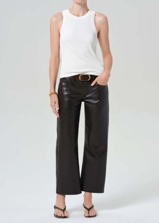  시티즌 오브 휴머니티 민소매 티셔츠 이사벨 리브 탱크 화이트 - CITIZEN OF HUMANITY