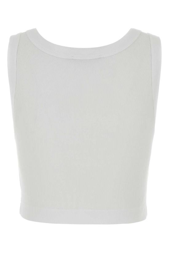 26SS 돌체앤가바나 립 탱크탑 F8W42TFU7AV W0800 White - DOLCE & GABBANA